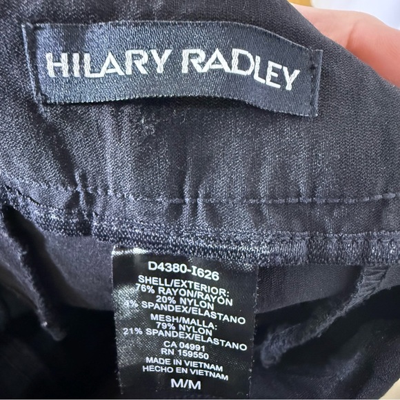 Women’s Hilary Radley Black Pull On Dress Pants Stretch Size M - Picture 2 of 9